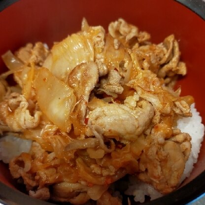 キャベツの甘みも加わり美味しかったです！丼にしていただきました。